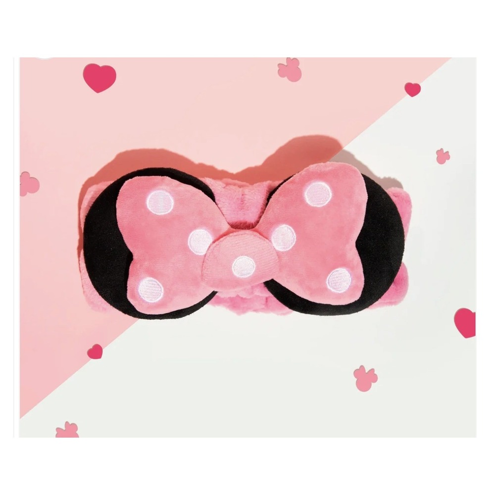 The Crème Shop x Disney Minnie Mouse 3D Teddy Spa Headband Limited Edition NIB